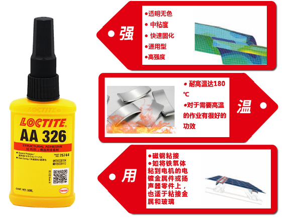 乐泰326胶水性能